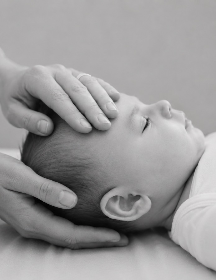 Craniosacrale Begleitung eines Babys